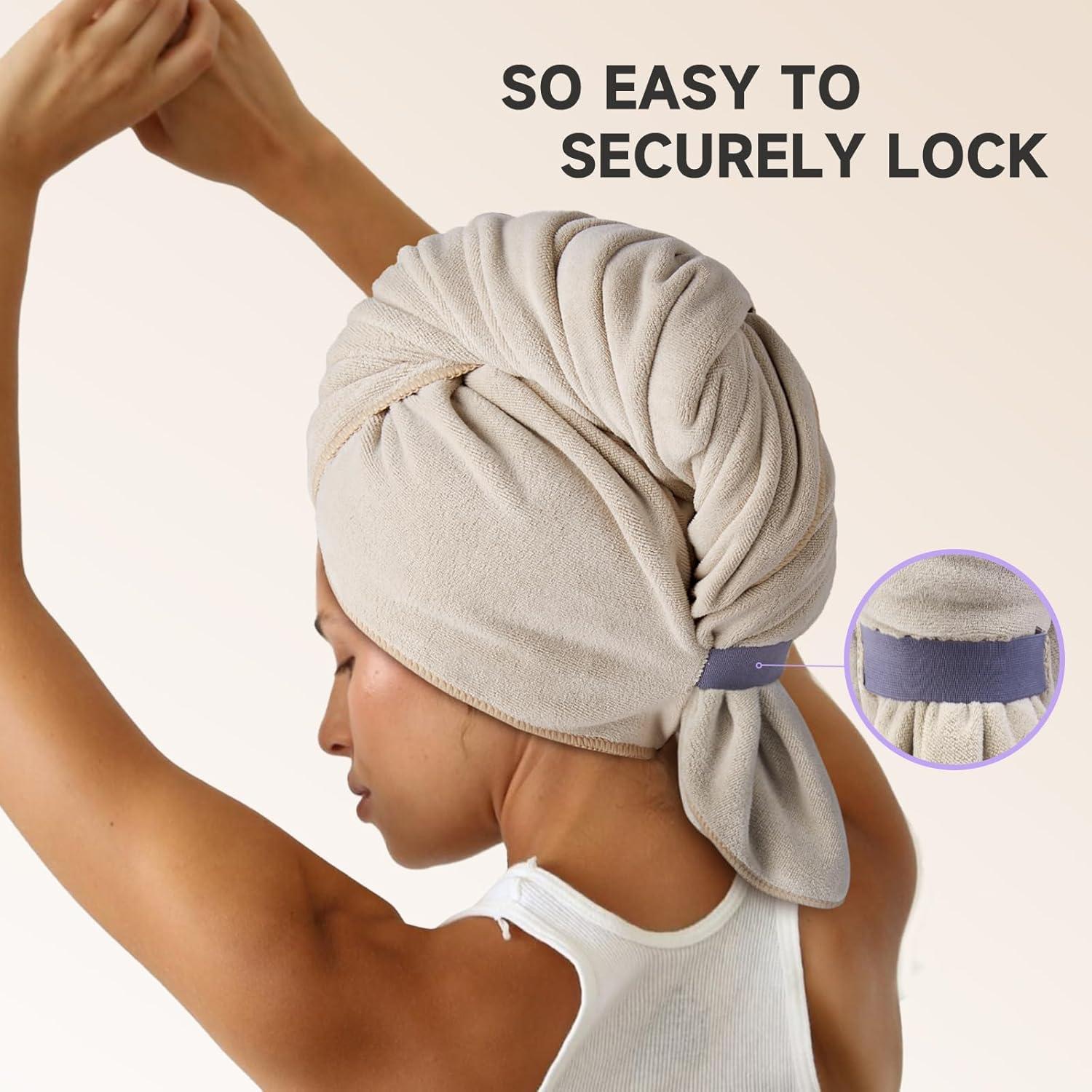 Toalla de Pelo Microfibra Umisleep 104x56 cm Camello Absorbente