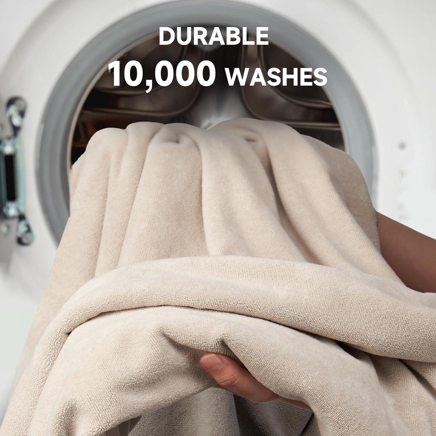 Toalla de Pelo Microfibra Umisleep 104x56 cm Camello Absorbente