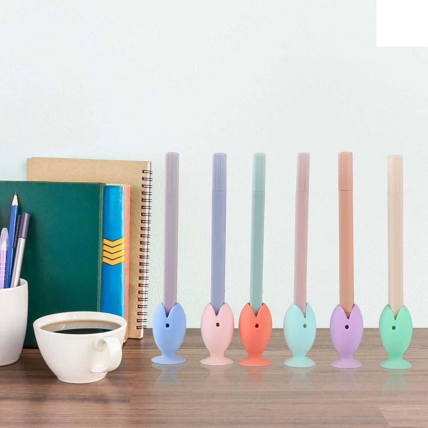 6 Pcs Cubiertas de Cepillo de Dientes Silicona Abeillo