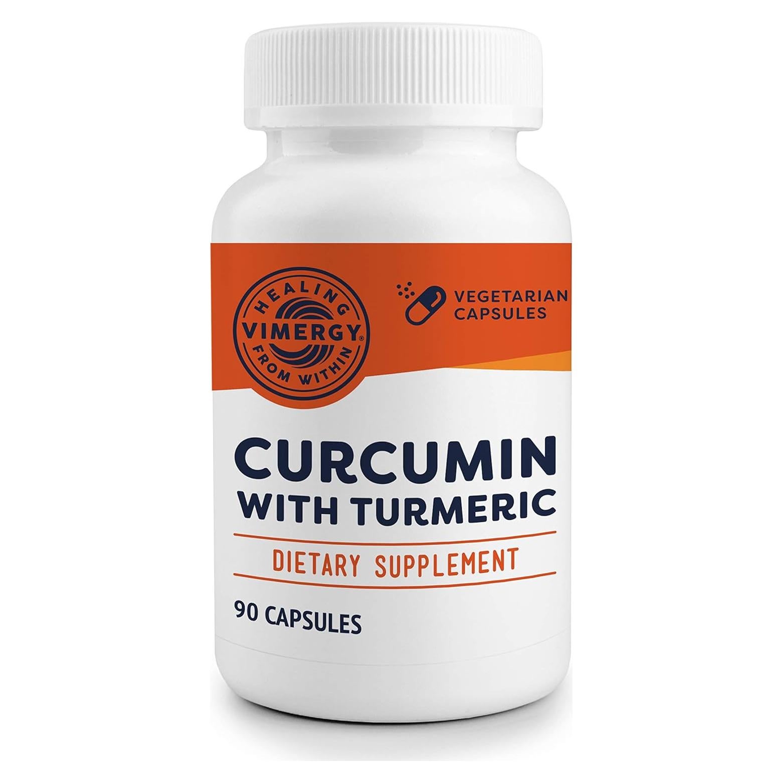 Suplemento de Curcumina Vimergy 1000mg - 90 Cápsulas Líquidas Veganas