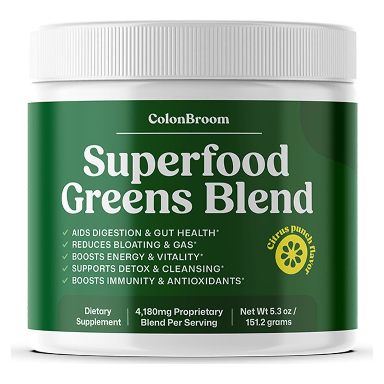 Suplemento en polvo ColonBroom 150g | Superalimentos con Probioticos