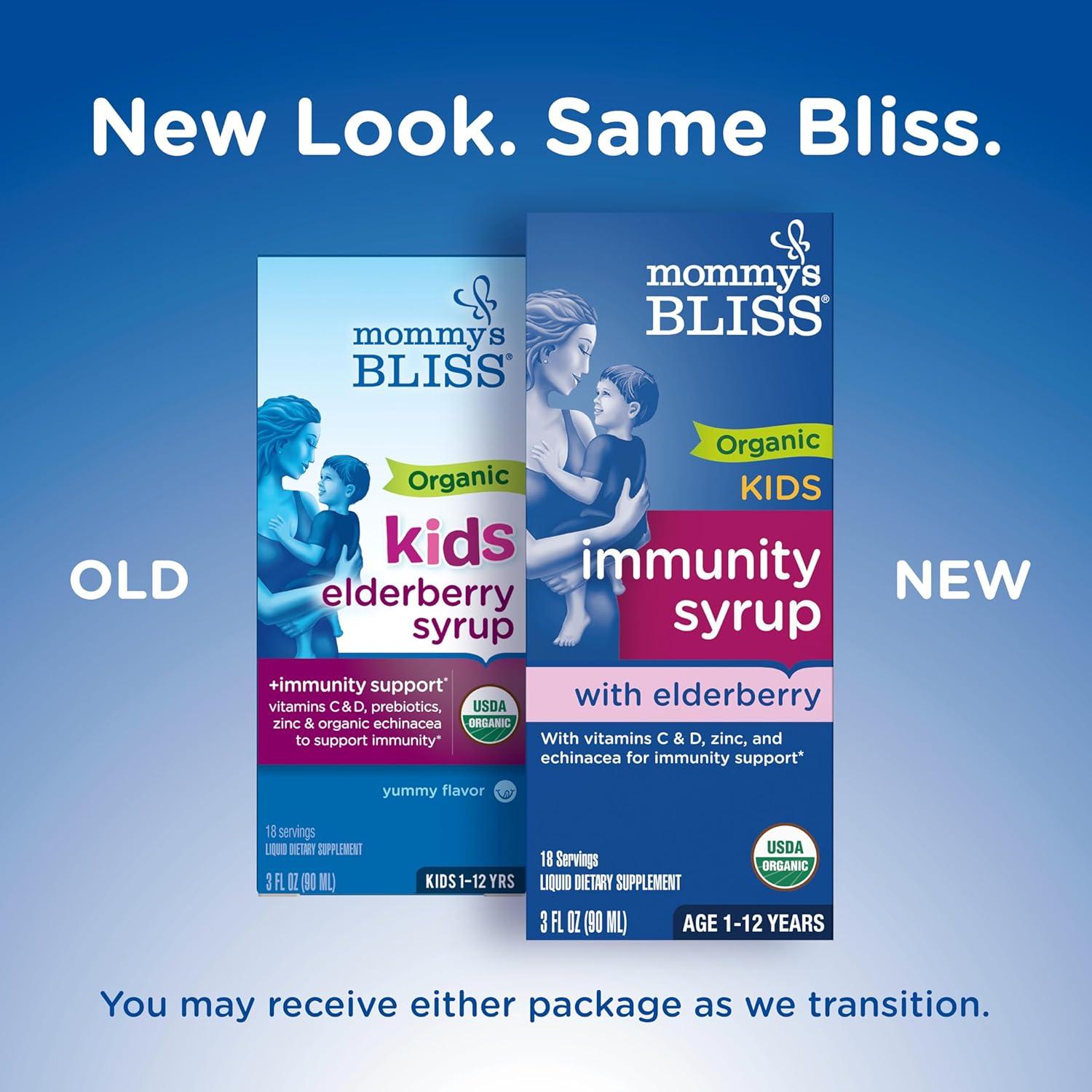 Jarabe de Saúco Orgánico Mommy's Bliss 89 ml - Inmunidad Niños