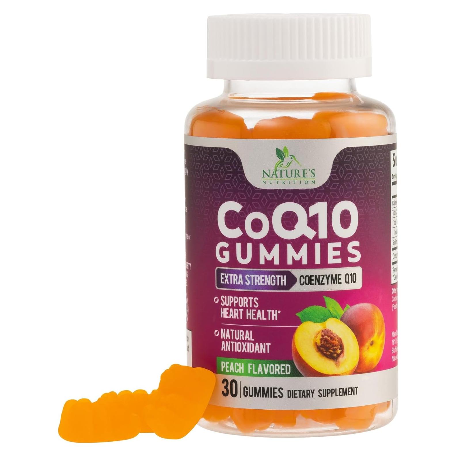 Gomitas de CoQ10 100mg Nature's Nutrition - 30 Unidades