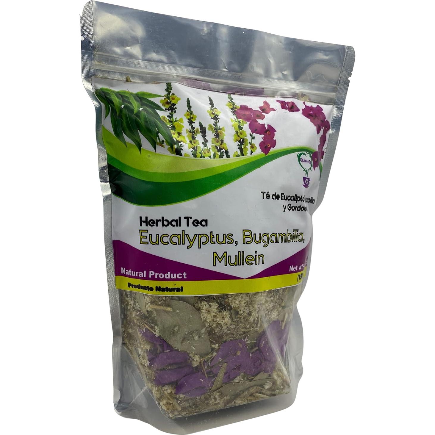 Té Herbal Eucalipto Bougainvillea 150g Quiere Te 100% Natural