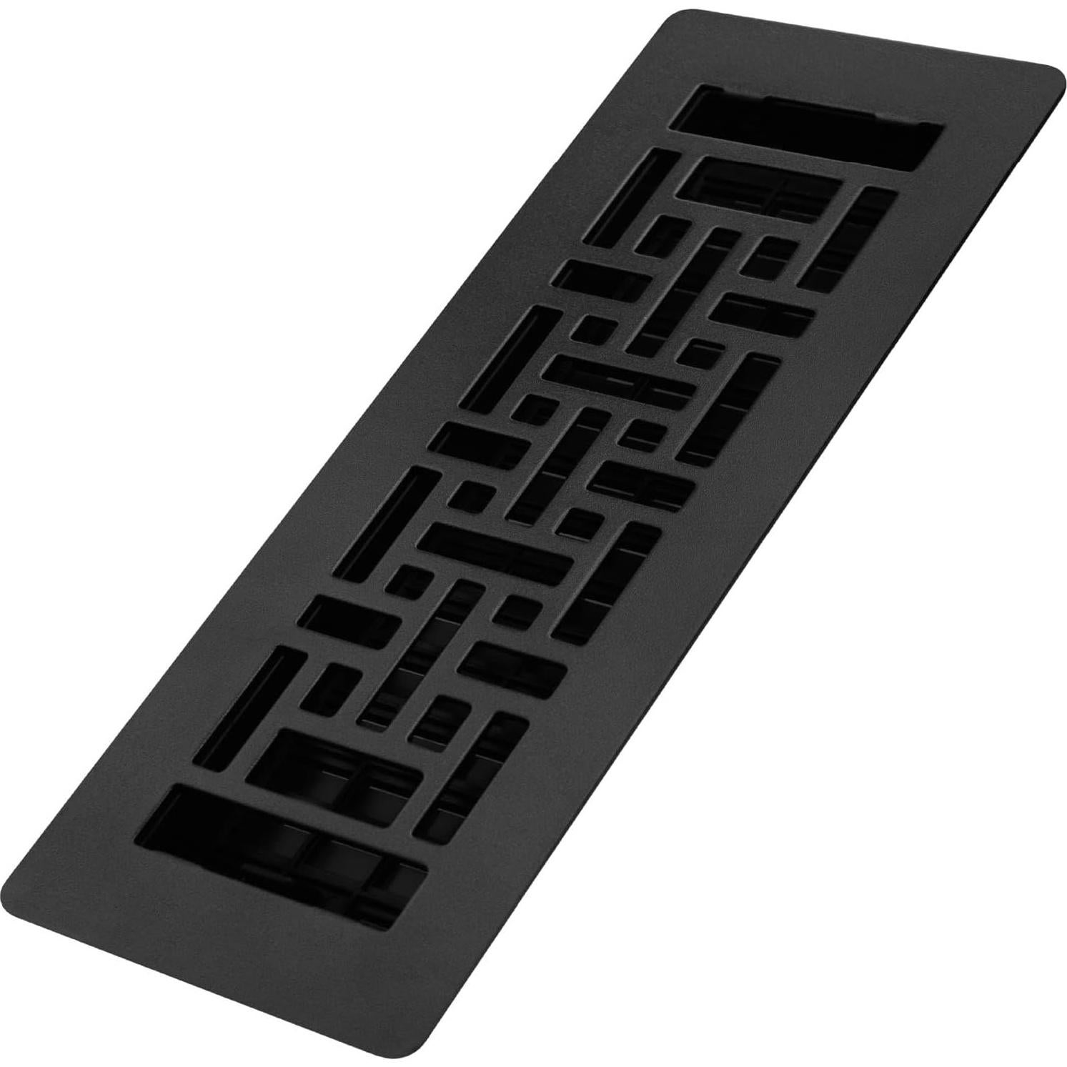 Rejilla de Bajo Perfil Decor Grates LAJH310-BLK 7.62x25.4cm Negro