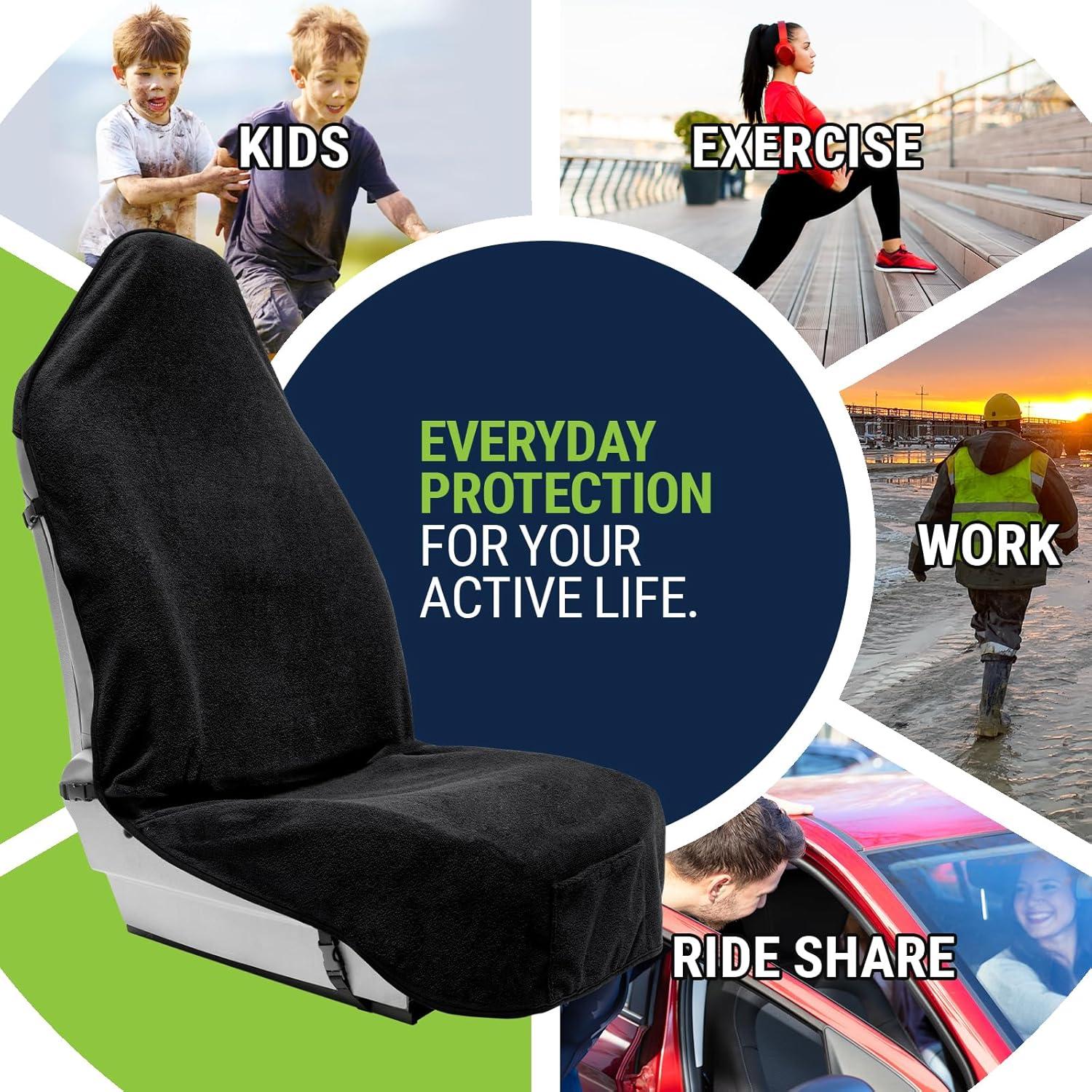 Cubierta de Asiento de Toalla Impermeable Season Guard 2 Piezas