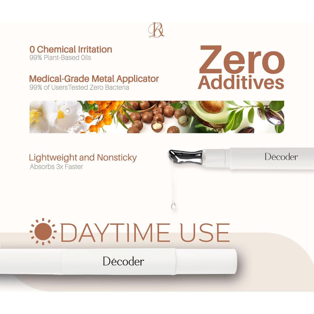 Aceite Labial Hidratante Dédcoder 1 Paquete 100% Natural