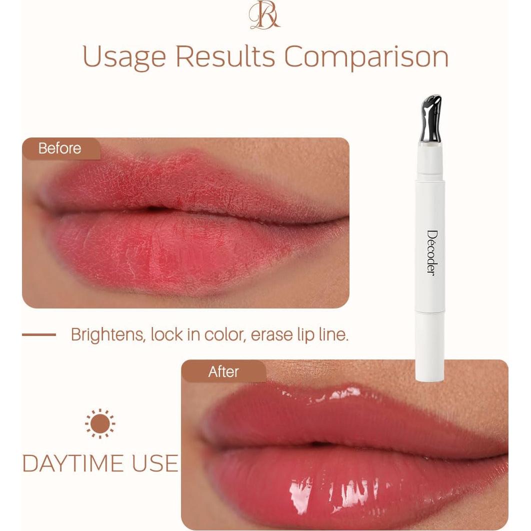 Aceite Labial Hidratante Dédcoder 1 Paquete 100% Natural