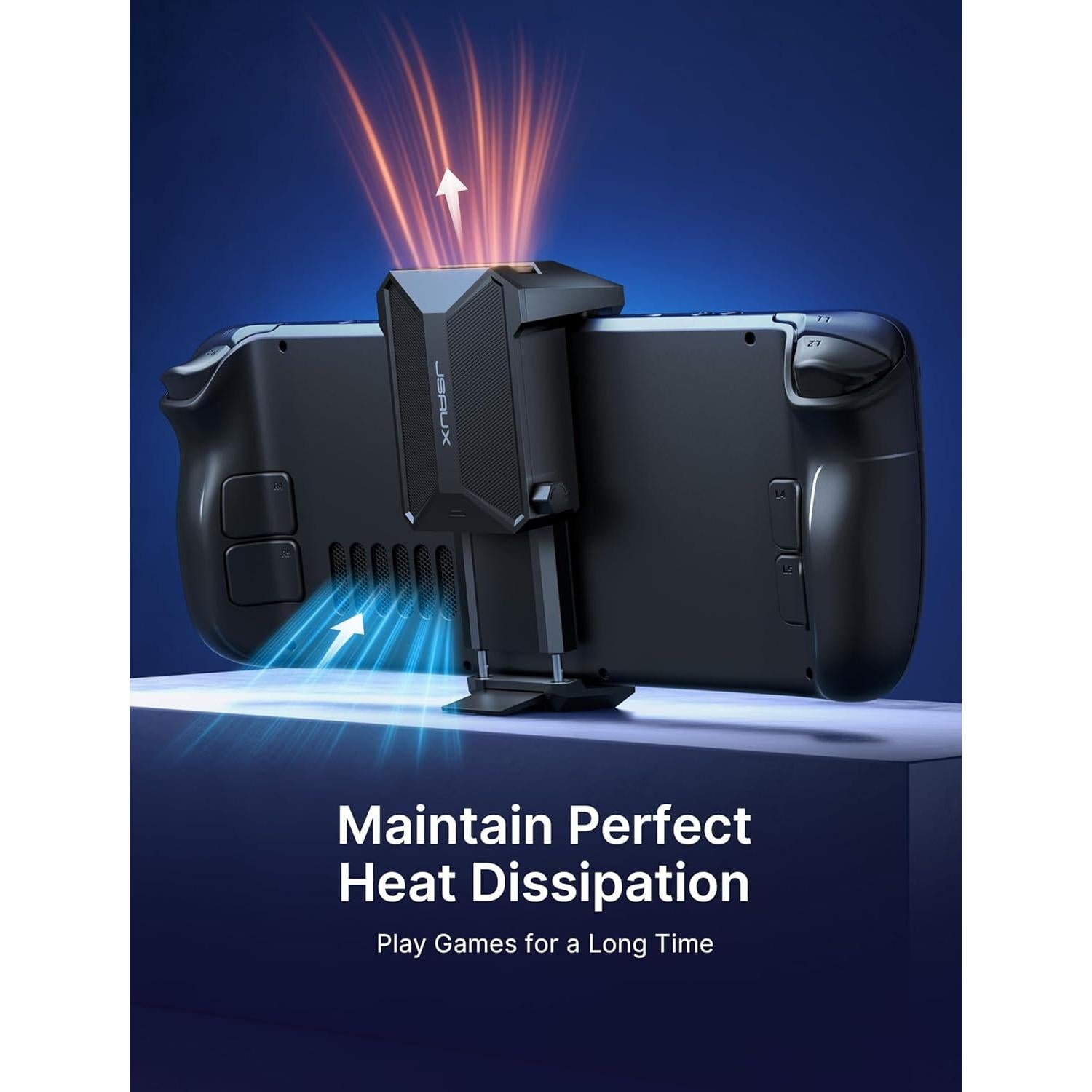 Ventilador JSAUX GP0201 para Steam Deck con Soporte