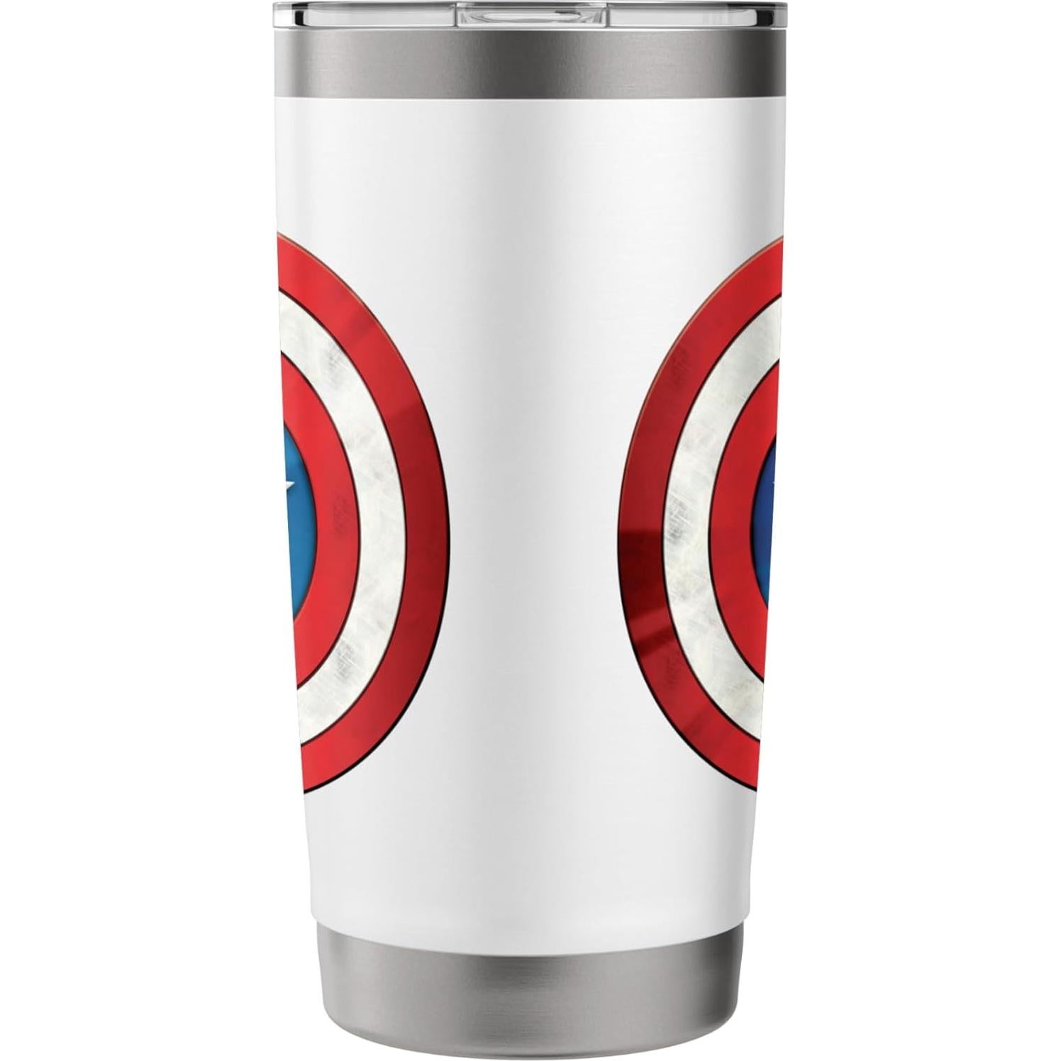 Vaso Aislado de Acero Inoxidable Marvel Capitán América 20 oz