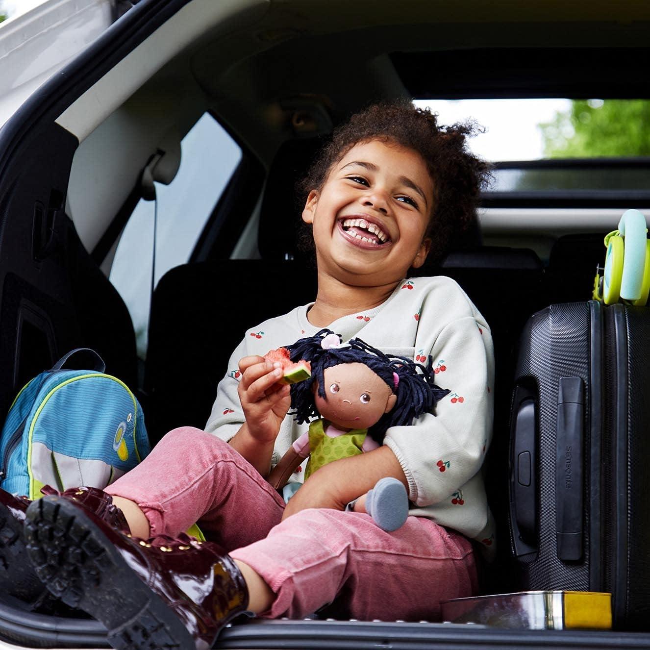 Muñeca Bebé HABA Cari 30.48 cm con Coletas Negras - Lavable