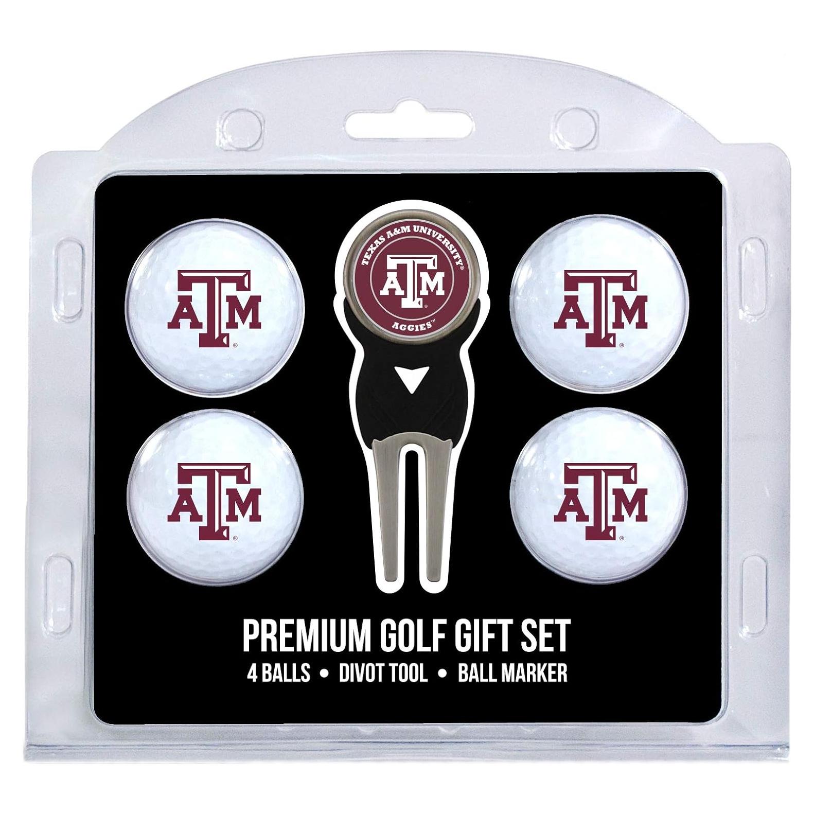 Pelotas de Golf Reguladoras NCAA Team Golf Texas A&M - 4 Pzas