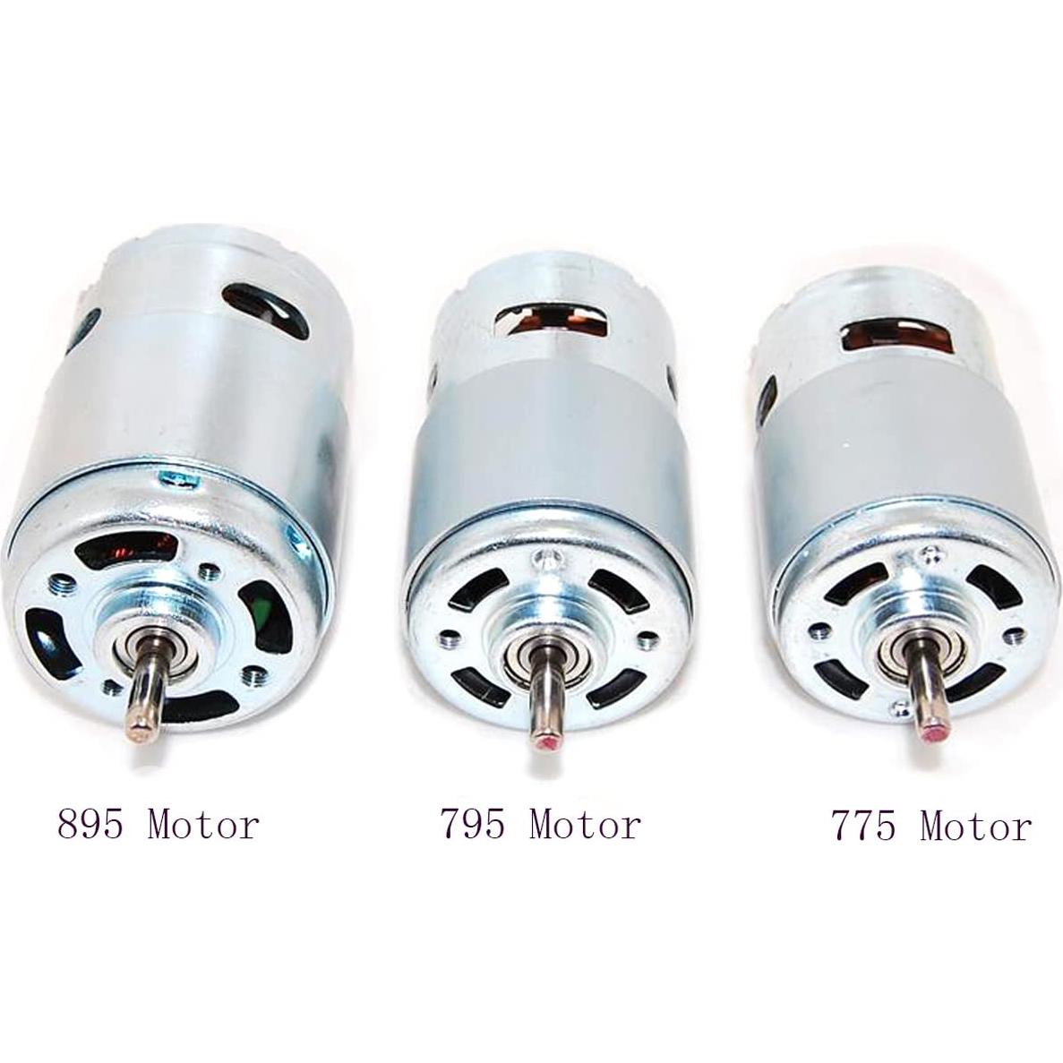 Motor DC 795 12V-24V 11000RPM Alta Potencia para Juguetes