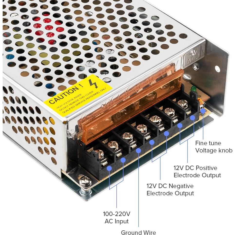 Fuente de Alimentación BTF-LIGHTING 12V 6A 72W para LED