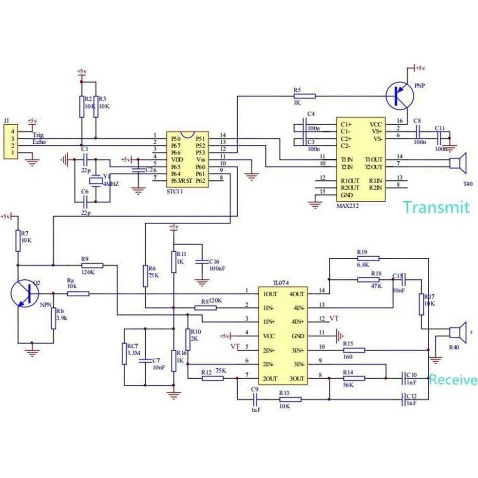 Módulo Sensor Ultrasonido HC-SR04 ElecRight 10pcs 80g