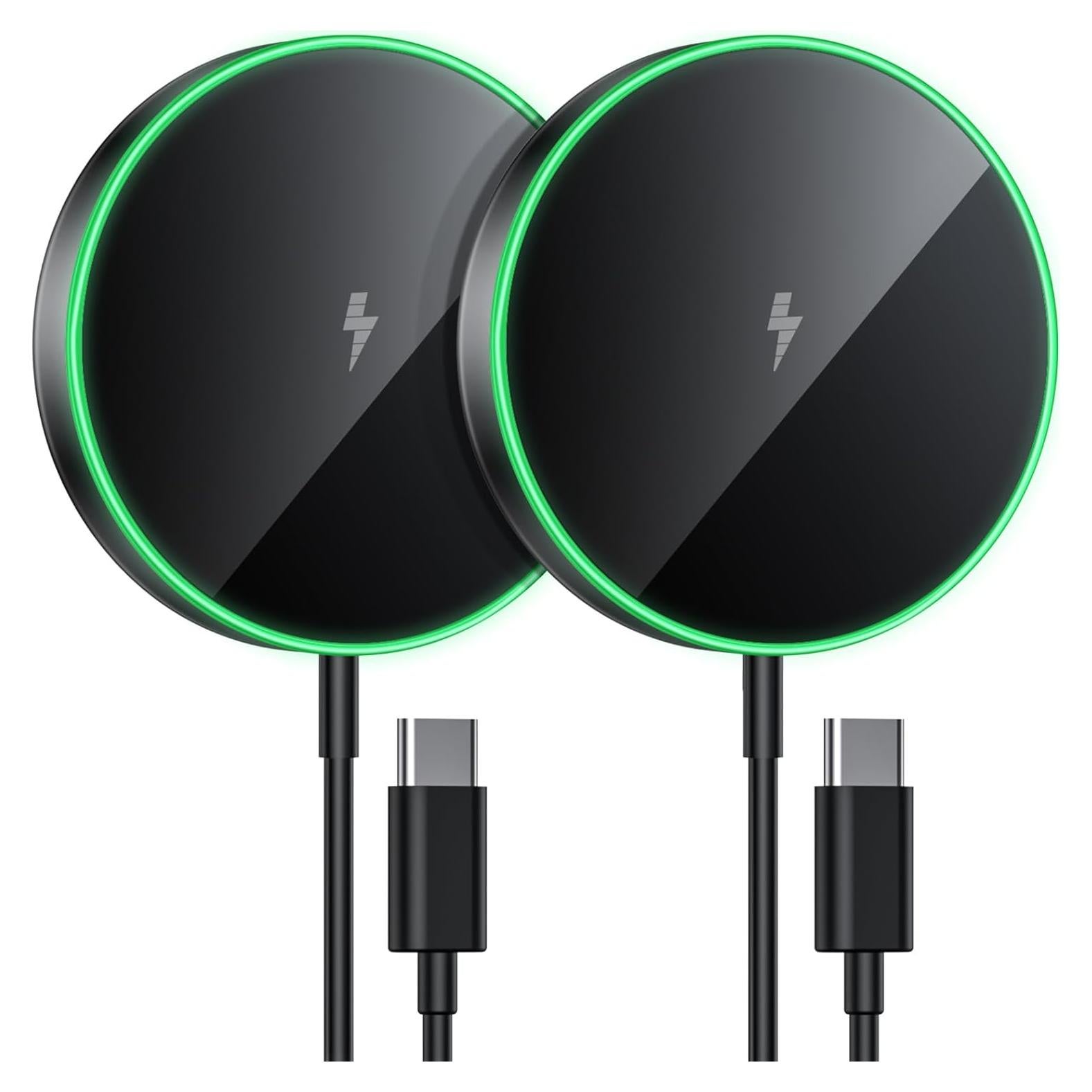 Cargador Inalámbrico Magnético 15W Nanjing - Paquete de 2