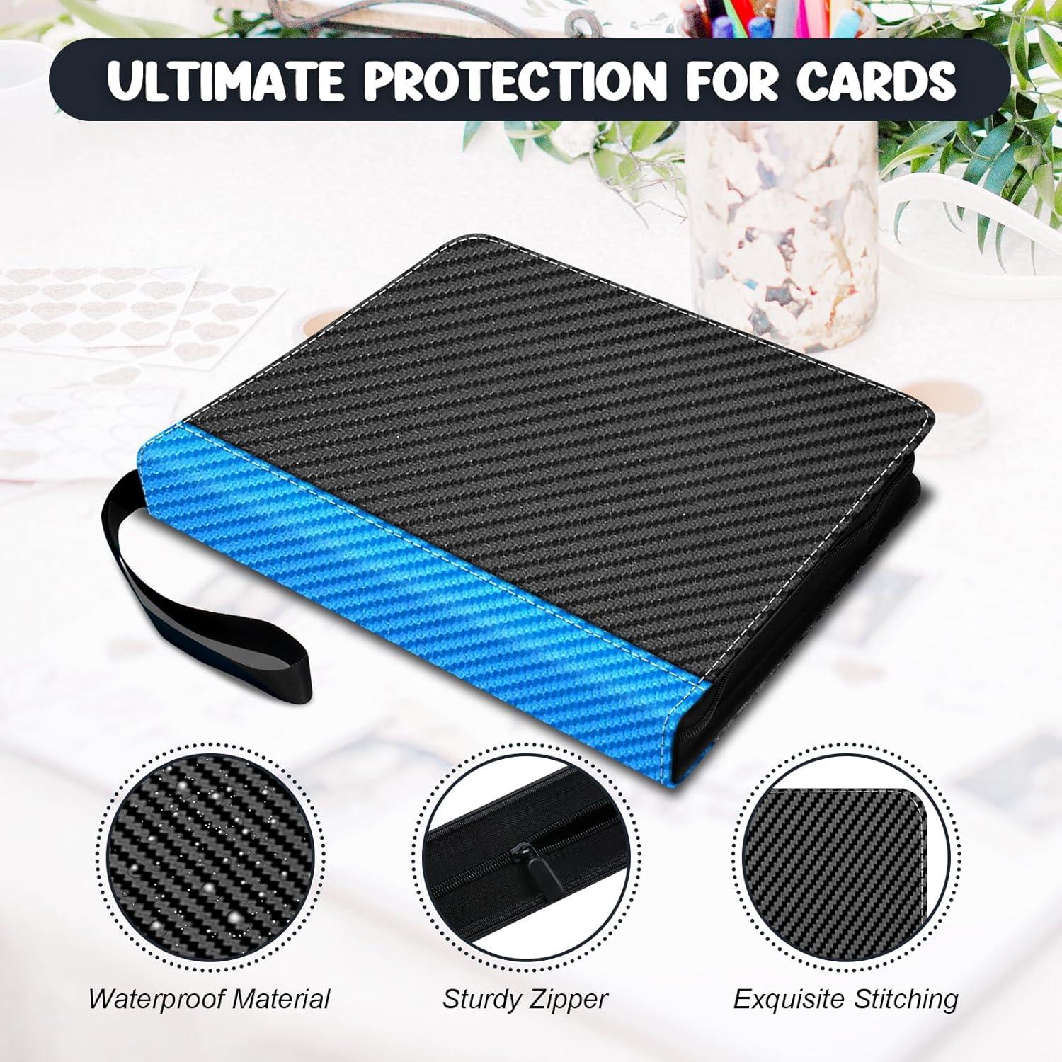 Carpeta de Tarjetas Coleccionables HYMENEX 900 Bolsillos PU