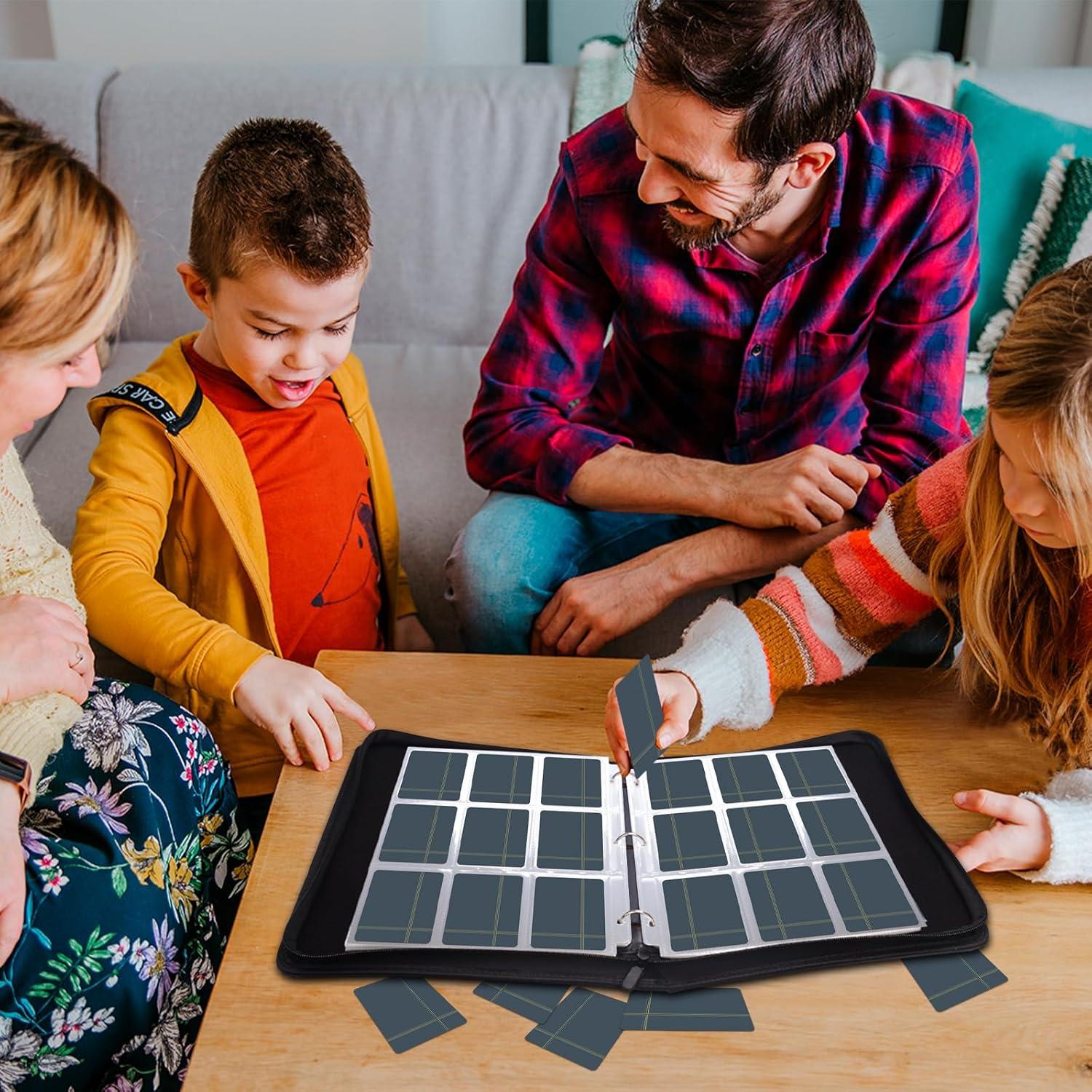 Carpeta de Tarjetas Coleccionables HYMENEX 900 Bolsillos PU