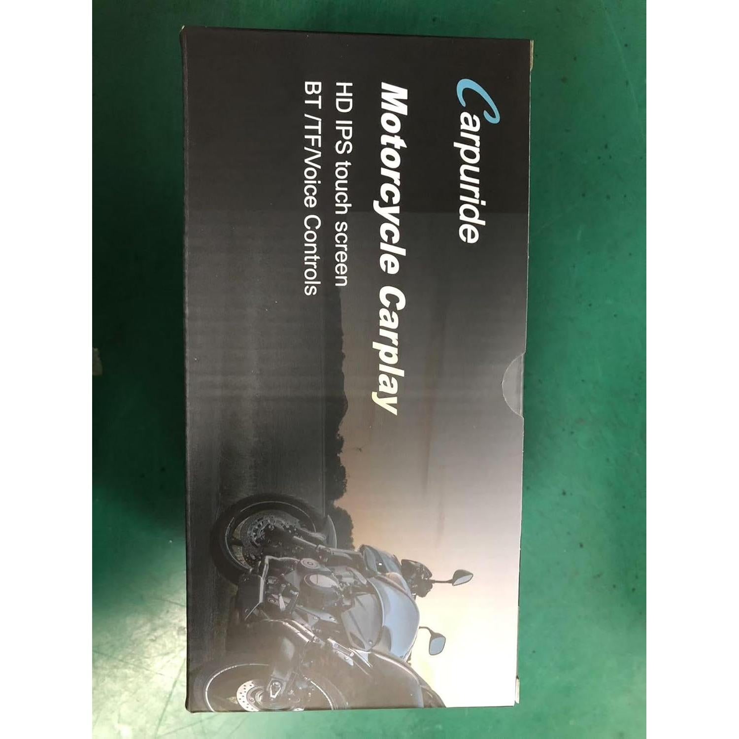 Pantalla GPS Carpuride W603D para moto 6.3" HD, CarPlay