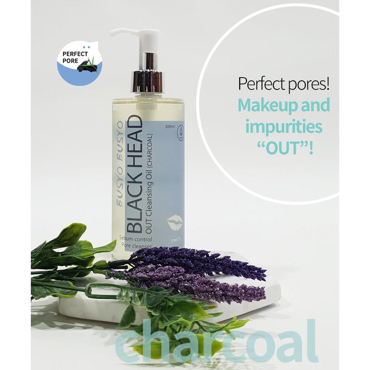 Aceite Limpiador Facial Coreano MEDB 300ml para Puntos Negros