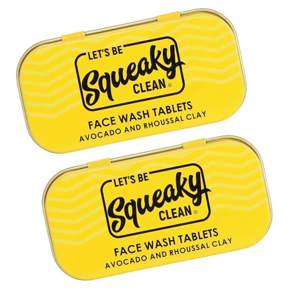 Tabletas de Lavado Facial Squeaky Clean Atara - Aguacate - 30 Unidades