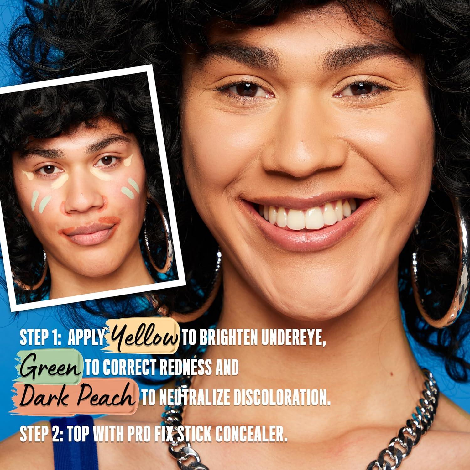 Corrector de Ojeras NYX Pro Fix Stick Verde 1.42g