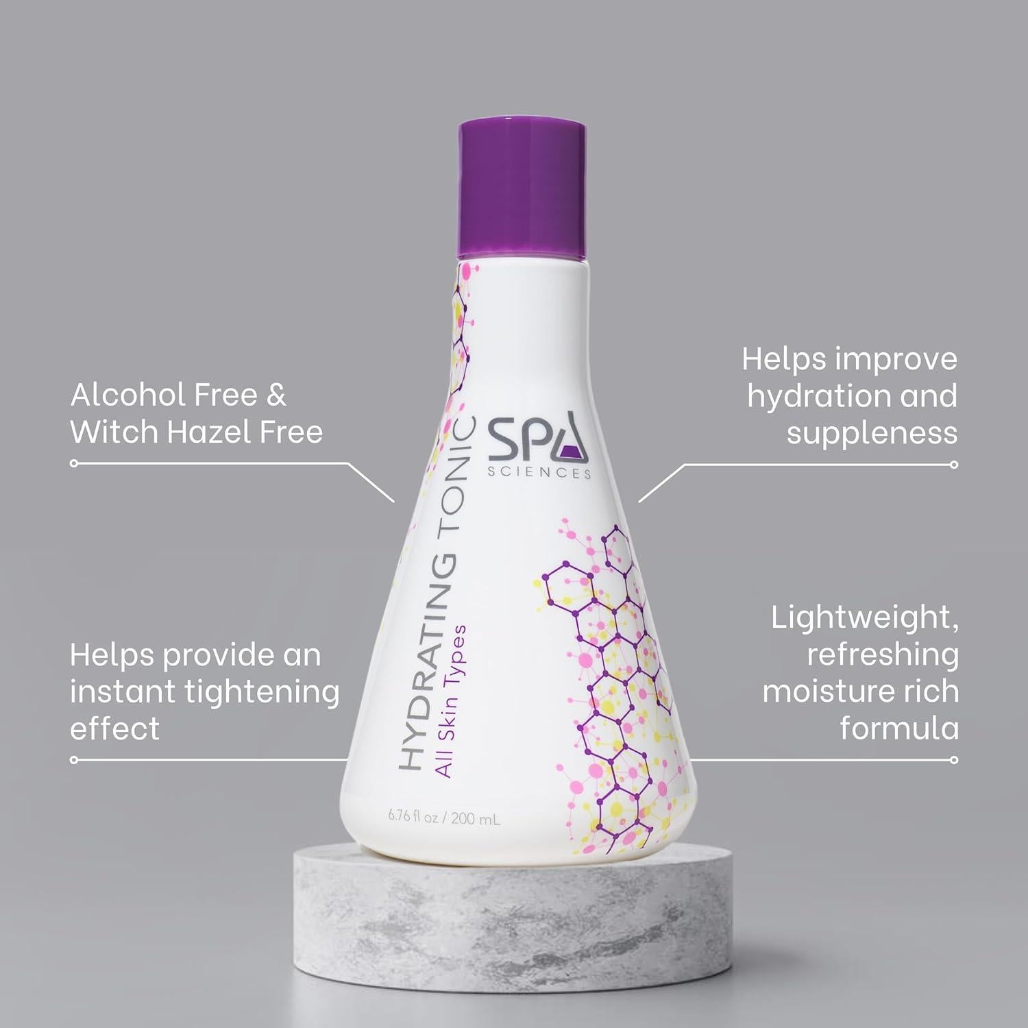 Tónico Hidratante Spa Sciences 74.96ml - Extracto de Manzanilla y Ácido Hialurónico