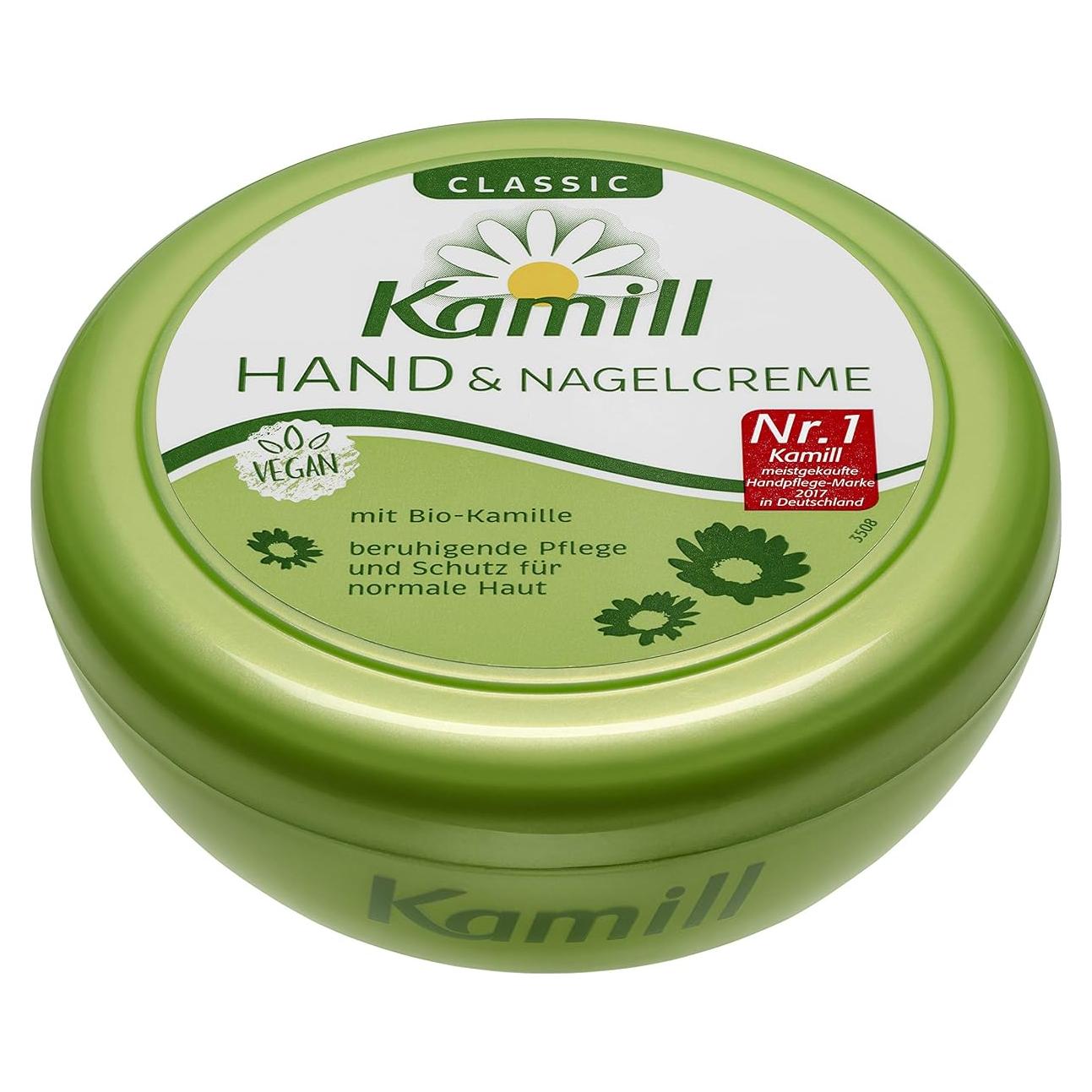 Crema de Manos y Uñas Kamill Clásica 2x156.9ml con Manzanilla