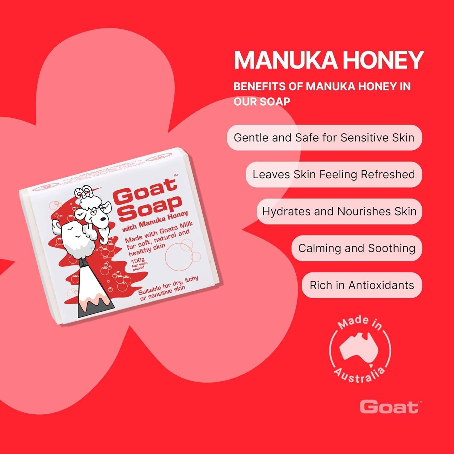 Paquete de 6 Jabones Corporales DPP - Leche de Cabra 600g