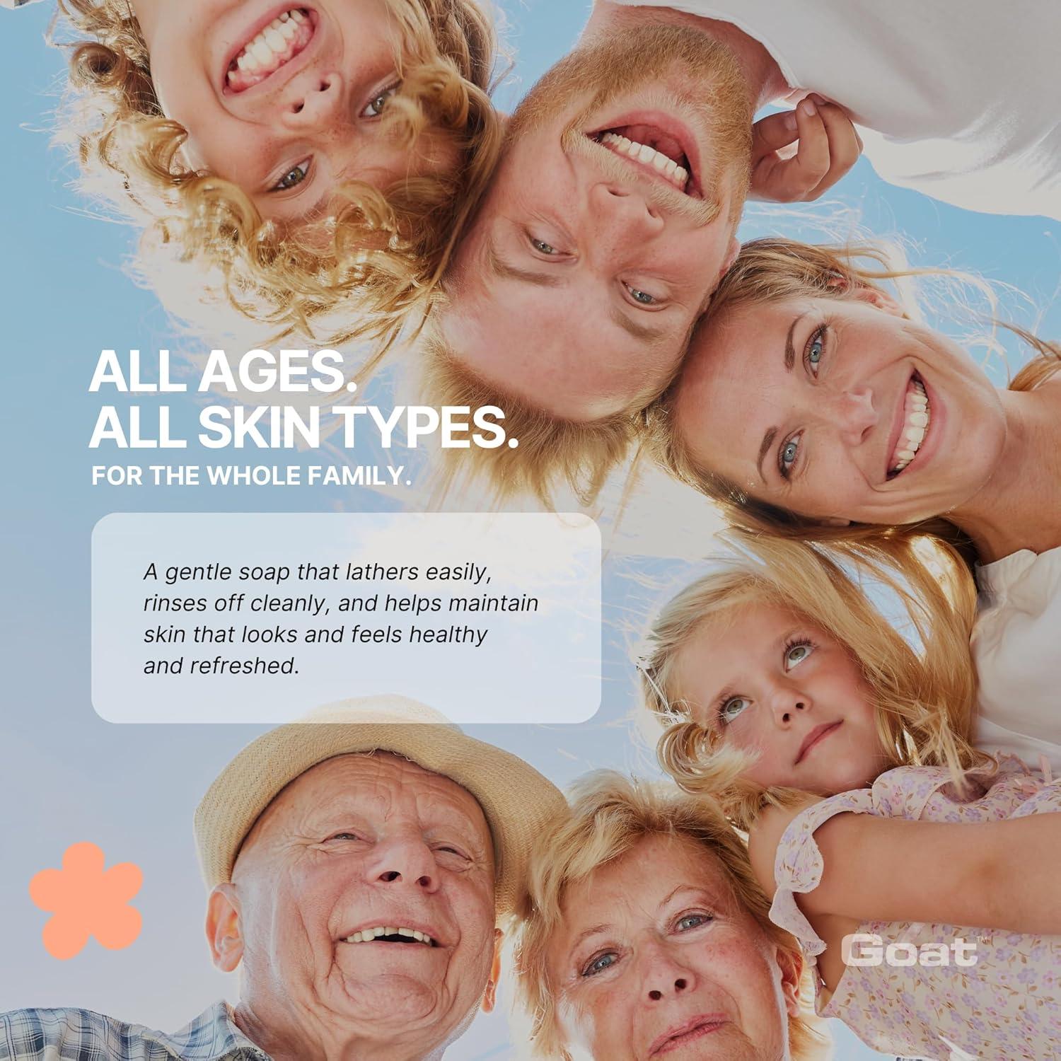 Paquete de 6 Jabones Corporales DPP - Leche de Cabra 600g