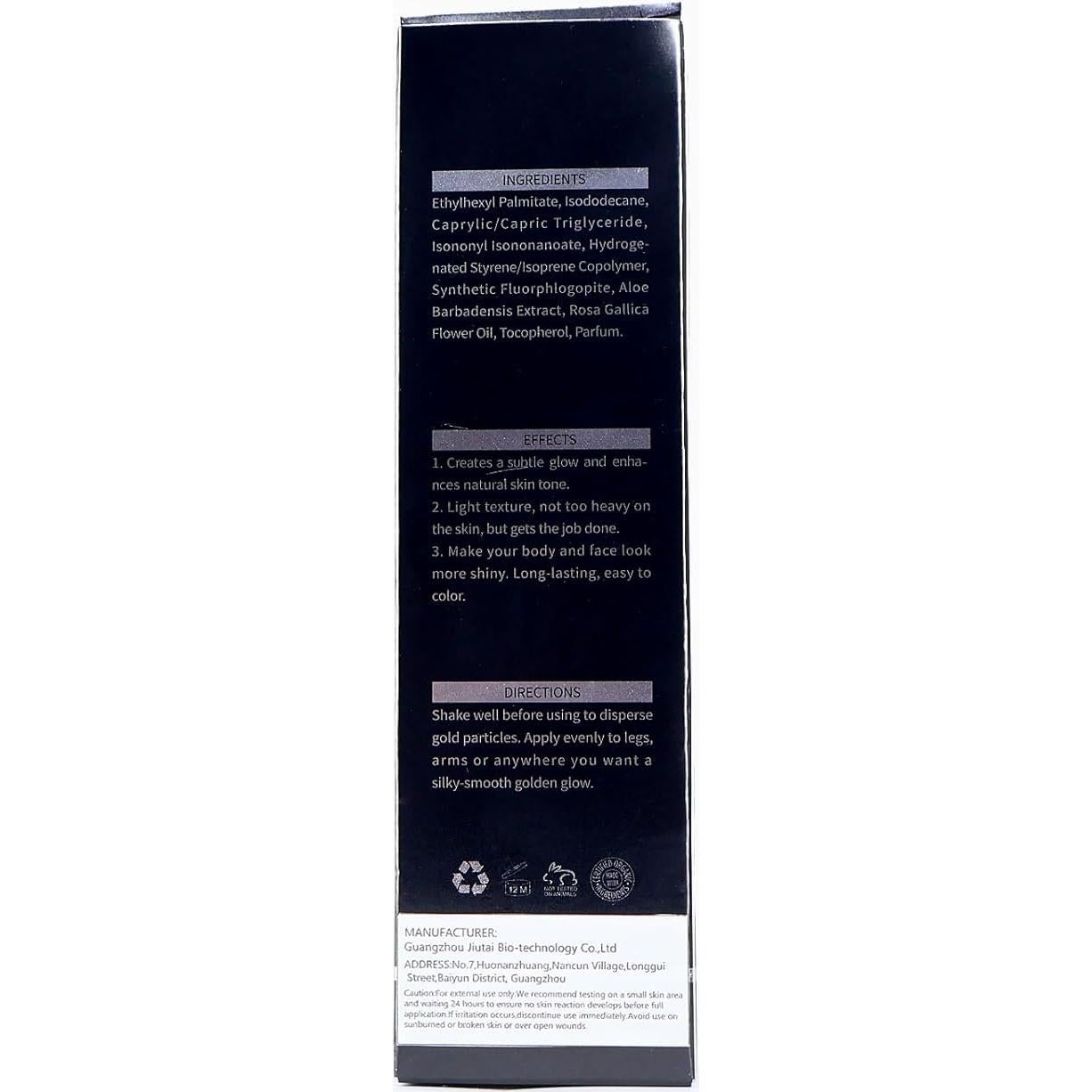 Aceite Corporal Brillante LIYALAN Perla Blanca 82.9 ml