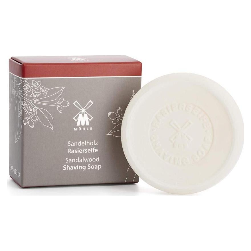 Jabón de Afeitar MÜHLE Sándalo 65g - Espuma Rica y Aromatizado