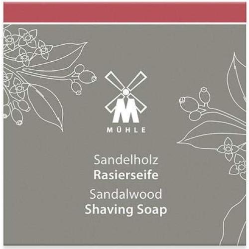 Jabón de Afeitar MÜHLE Sándalo 65g - Espuma Rica y Aromatizado
