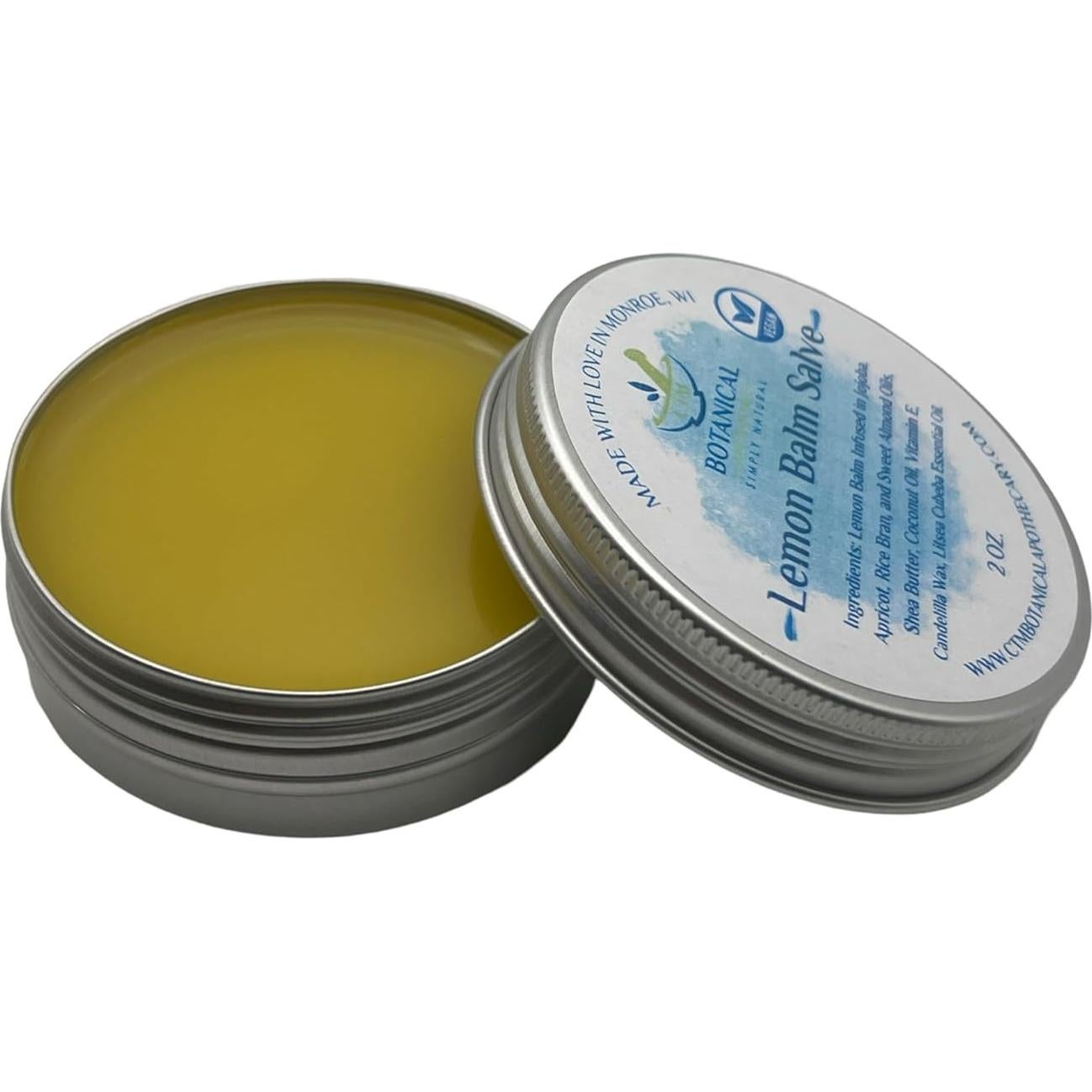 Ungüento de Bálamo Limón 28 g - Vegano y Orgánico