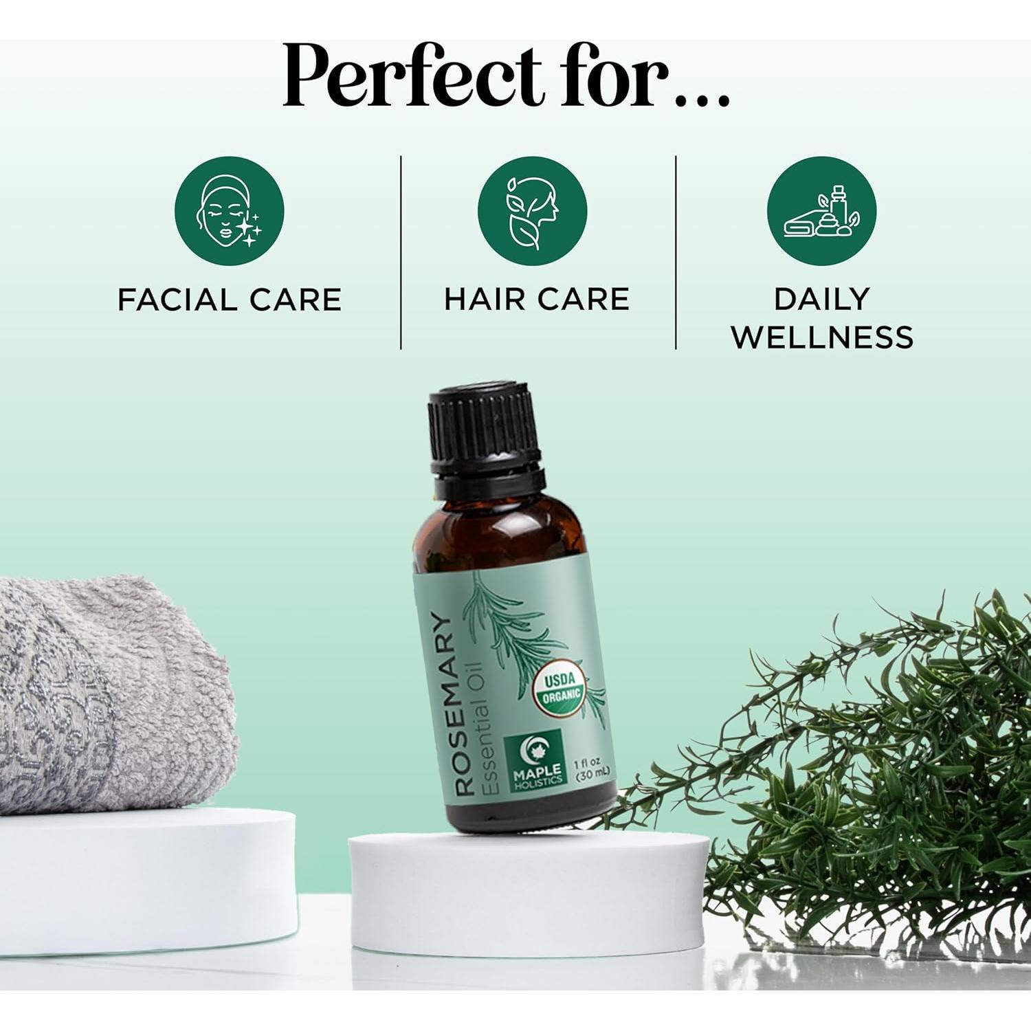 Aceite Esencial de Romero Orgánico 30 ml - Maple Holistics