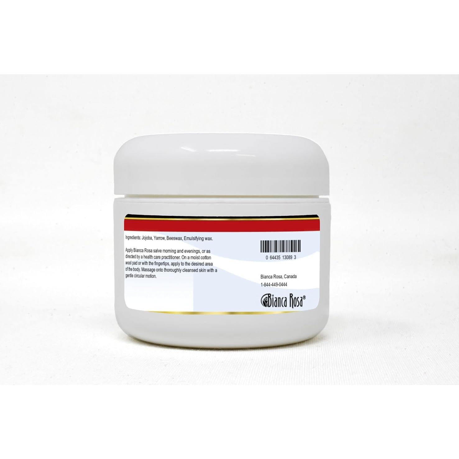 Salve de Flor de Yarrow Bianca Rosa 56.7 g - Ungüento Natural