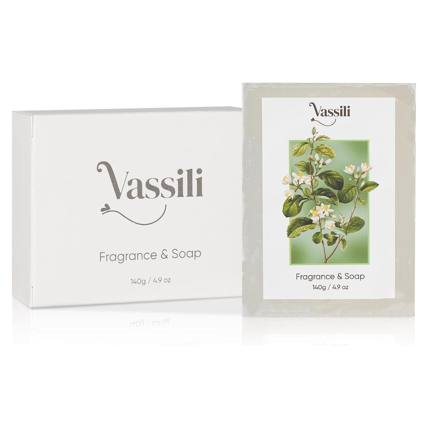 Jabón Natural Premium Vassili 139.4 g Bergamota Hidratante