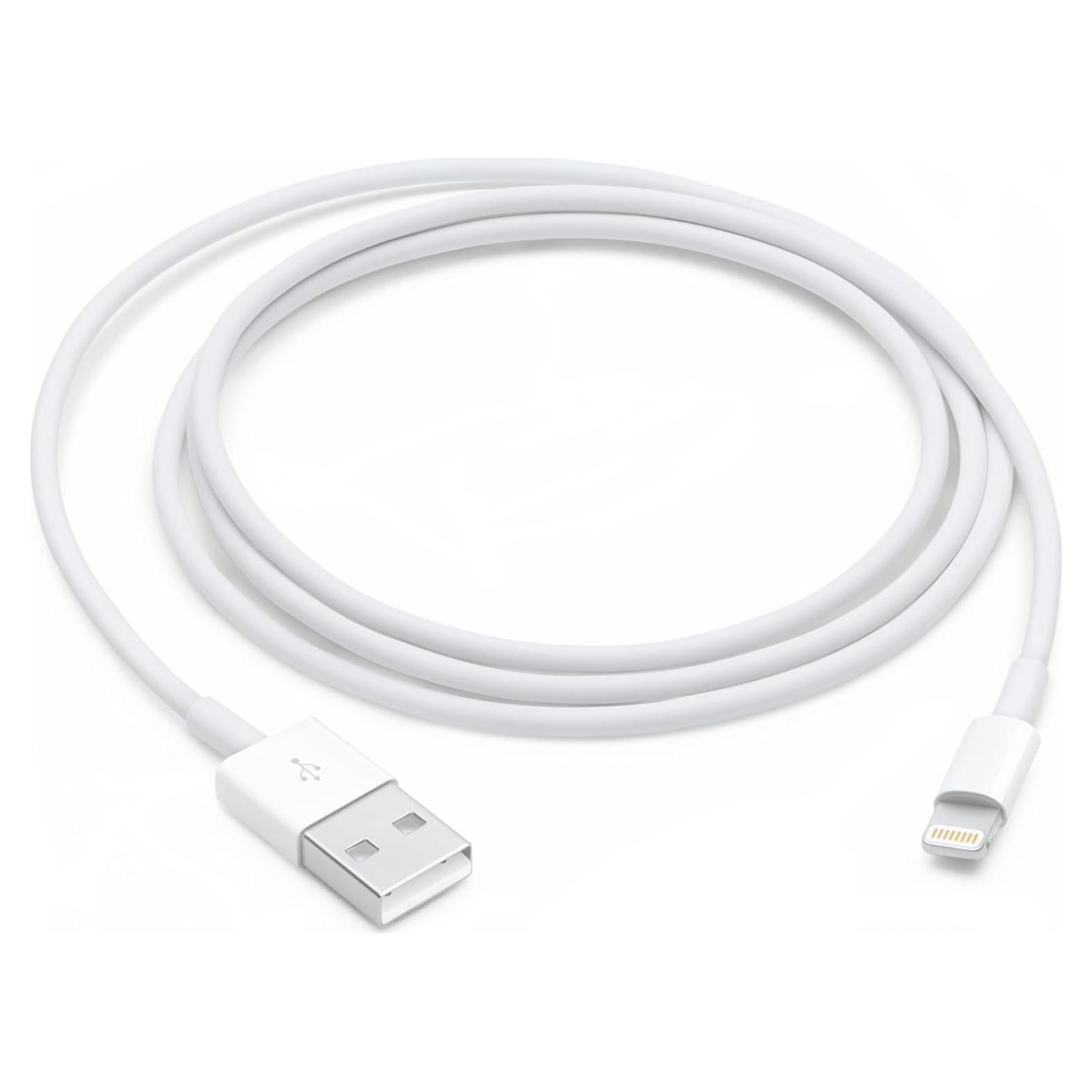 Cable Lightning a USB Apple 1m Carga Rápida y Sincronización