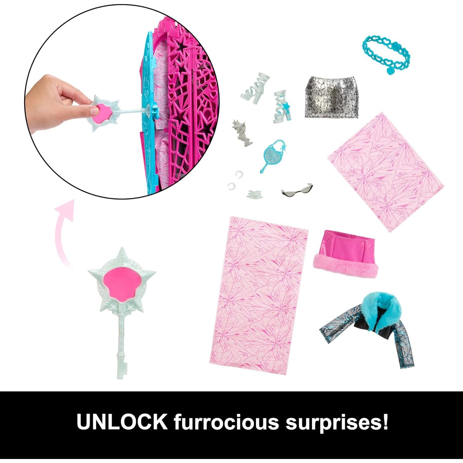 Muñeca Catty Noir con Set de Accesorios Skulltimate - Monster High