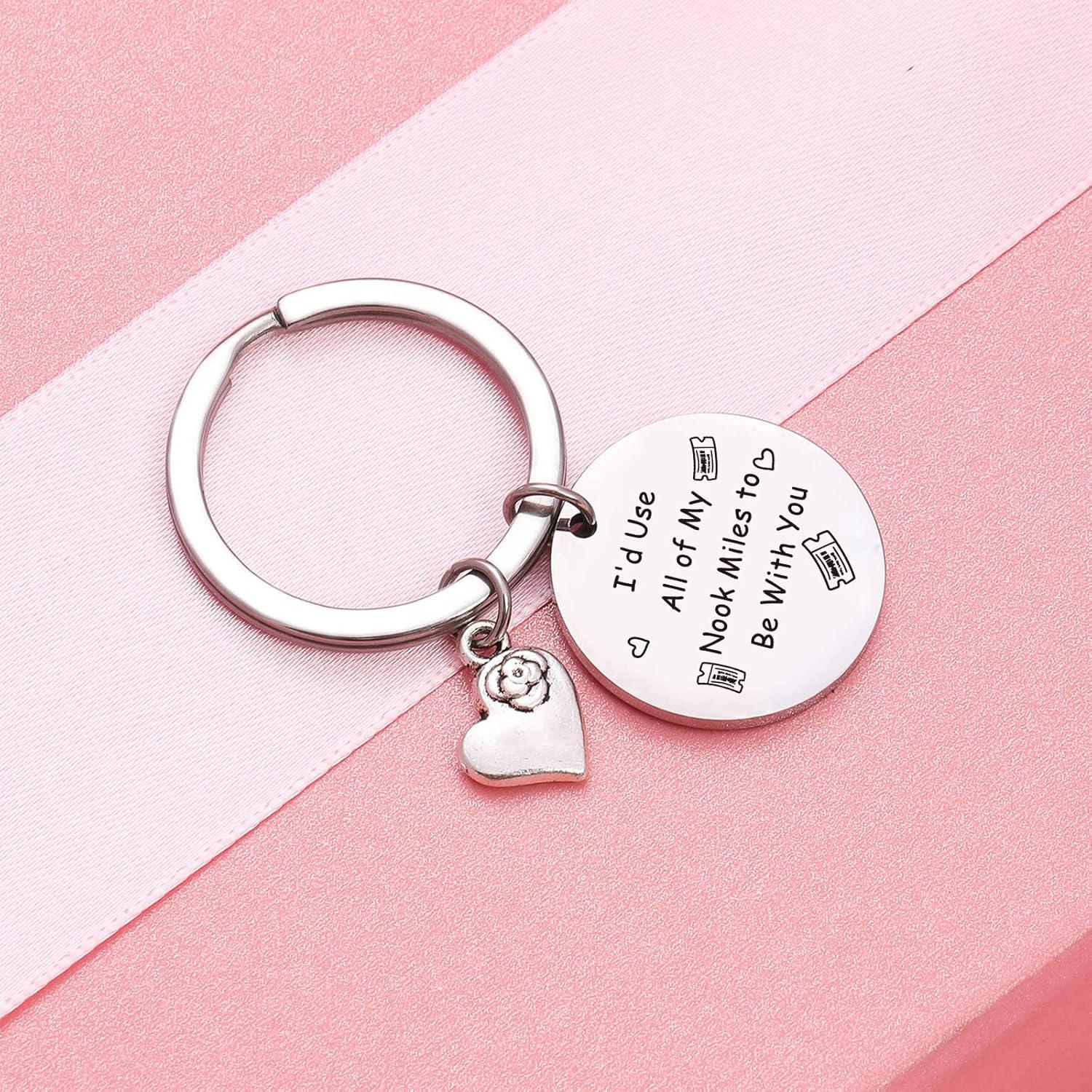 Llavero de Acero Inoxidable Animal Crossing New Horizons