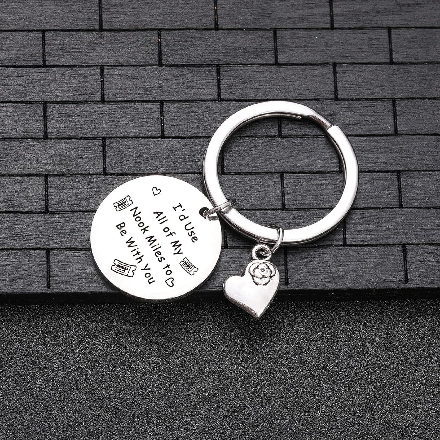 Llavero de Acero Inoxidable Animal Crossing New Horizons