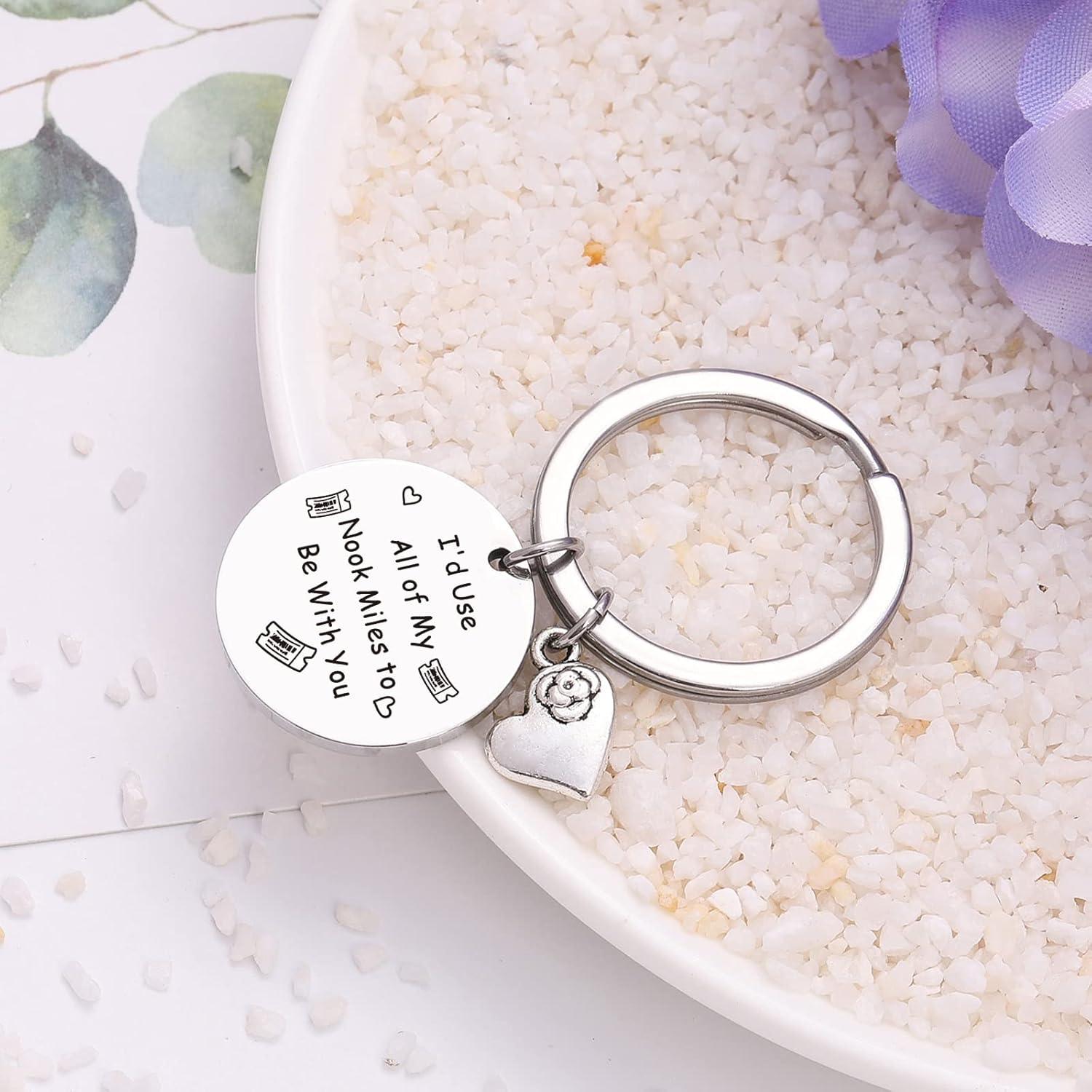 Llavero de Acero Inoxidable Animal Crossing New Horizons