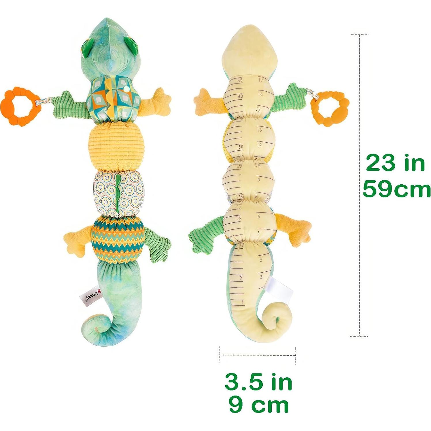Juguete de Peluche Musical ZUCOOP Camaleón Verde 0-3 Años