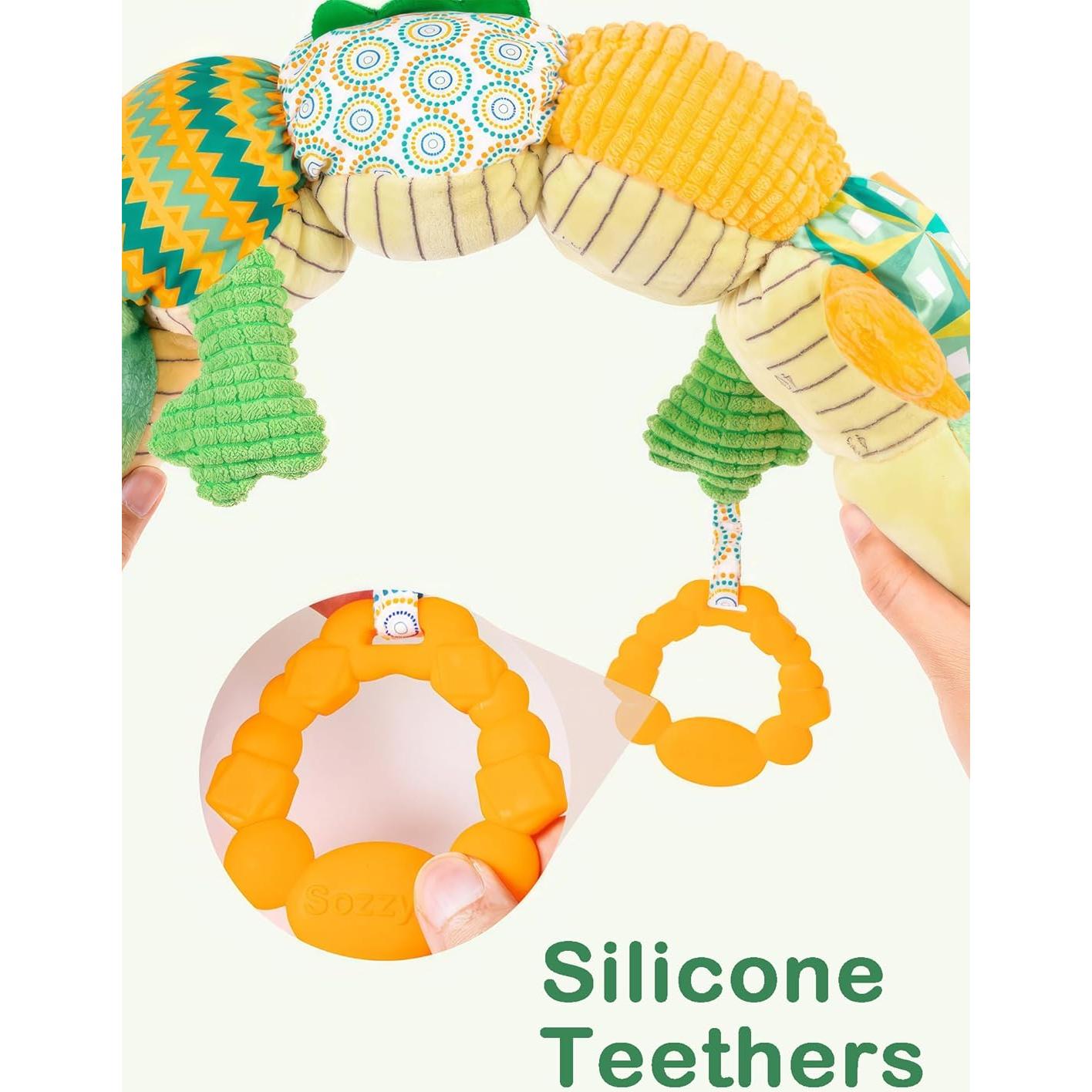 Juguete de Peluche Musical ZUCOOP Camaleón Verde 0-3 Años