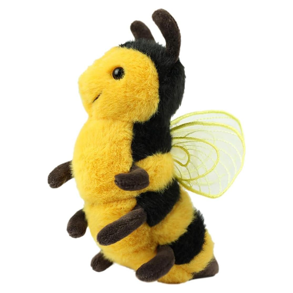 Peluche Abeja de Miel AngelGift 20 cm Suave y Abrazable