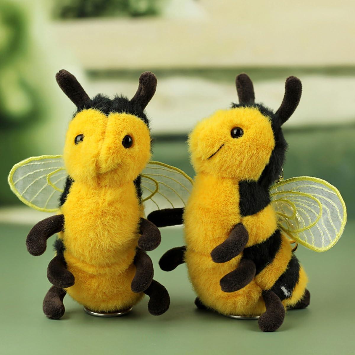 Peluche Abeja de Miel AngelGift 20 cm Suave y Abrazable