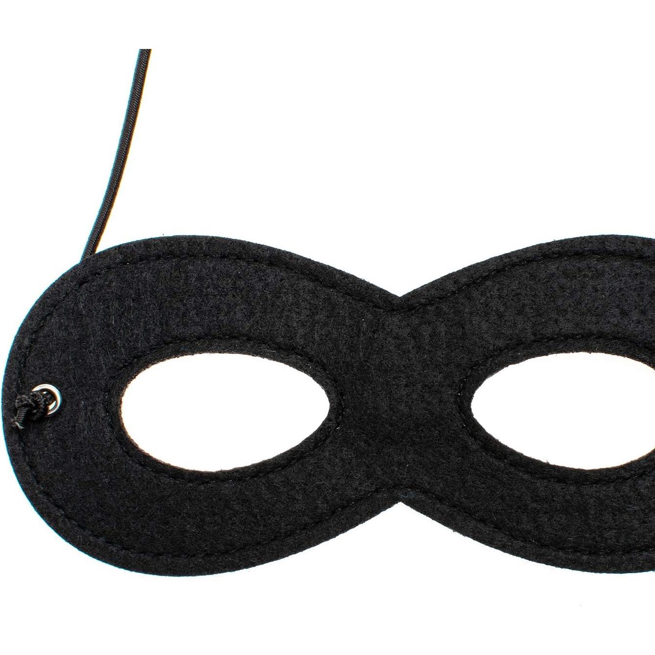 Máscara de Ojos de Superhéroe Negra Joy Join para Niños