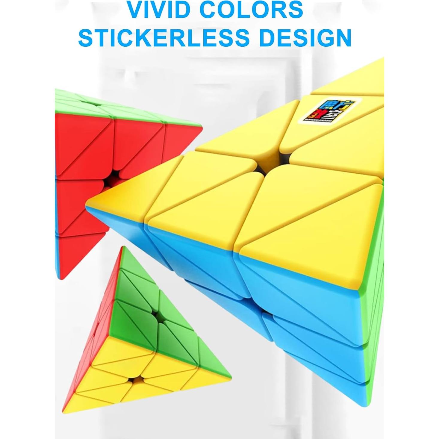 Conjunto de Cubos de Velocidad CFMOUR Moyu Meilong 2x2 3x3 4x4