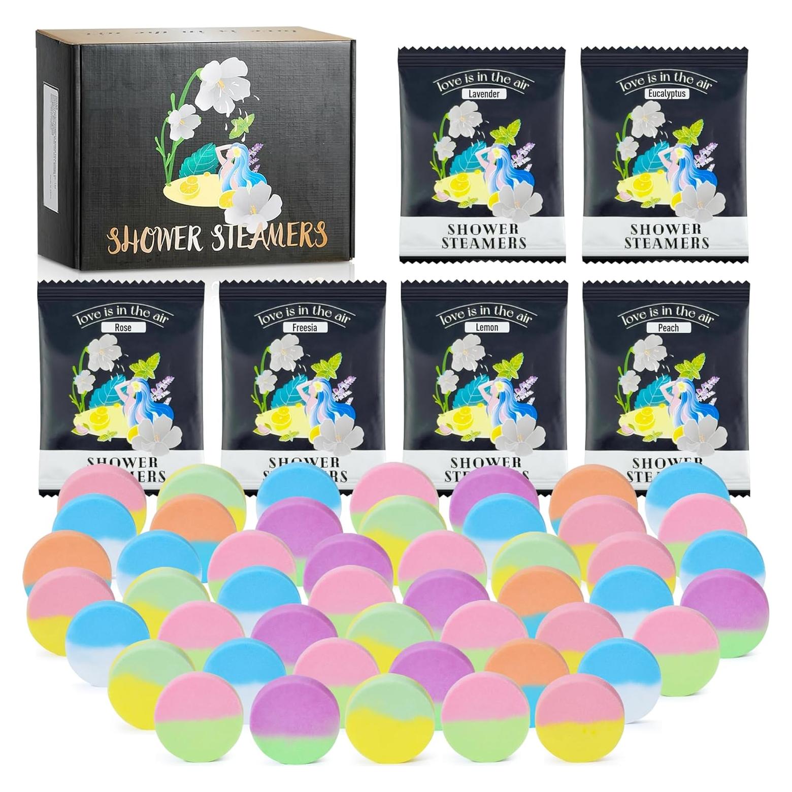 Set de 48 Bombas de Vapor Aromaterapia HiHas - Spa en Casa