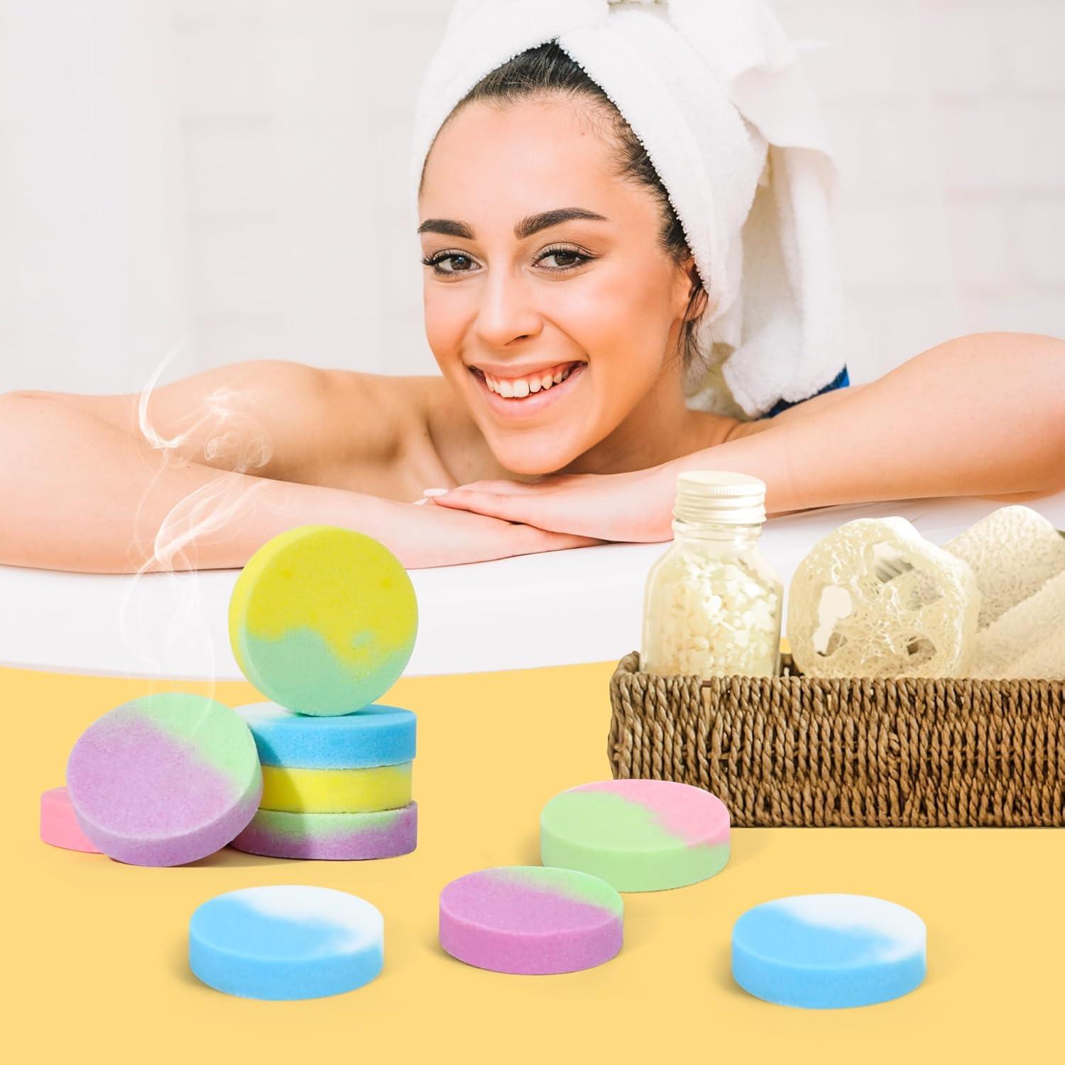 Set de 48 Bombas de Vapor Aromaterapia HiHas - Spa en Casa